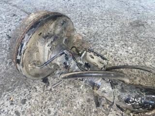 Балка со ступицами задняя TOYOTA CALDINA ET196 5EFE 42101-21100 4 ракурс