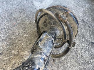 Балка со ступицами задняя TOYOTA CALDINA ET196 5EFE 42101-21100 5 ракурс