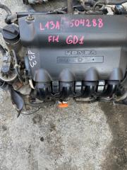 Двигатель HONDA FIT GD1 L13A 1504288 2 ракурс