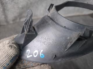 Заглушка бампера правая передняя TOYOTA VITZ NSP135 81481-52380 3 ракурс