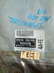 Блок efi TOYOTA SPRINTER AE104 4AFE 89661-12843 5 ракурс