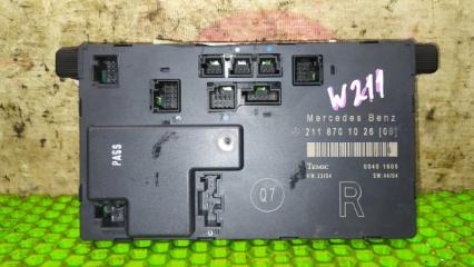 Блок управления дверьми передний правый Mercedes Benz E-Class 2004 контрактная Блок управления дверьми передний правый Mercedes Benz E-Class 2004