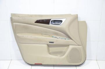 Обшивка двери передняя левая NISSAN PATHFINDER 2013 контрактная Обшивка двери передняя левая NISSAN PATHFINDER 2013