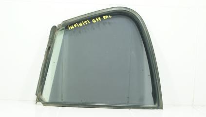 Запчасть форточка двери задняя правая Infiniti G37 2009+