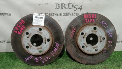 Запчасть тормозной диск передний Toyota IPSUM 2004