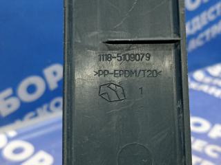 Накладка на порог Калина 2009 хэтчбек 11183