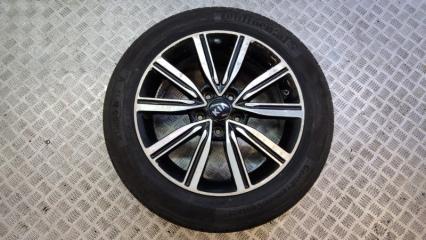 Комплект из 4-х Колесо летнее R17 / 215 / 55 Continental contipremiumcontact 5 5x114.3 лит. 52.5ET (б/у)