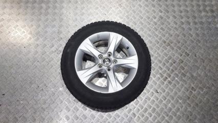 Комплект из 4-х Колесо шипованное R16 / 205 / 60 Dunlop SP Winter ICE02 5x114.3 лит. 40ET (б/у)