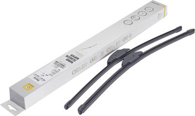 Запчасть щетки стеклоочистителя бескаркасные 500/500мм к-кт Renault Logan Sandero Duster