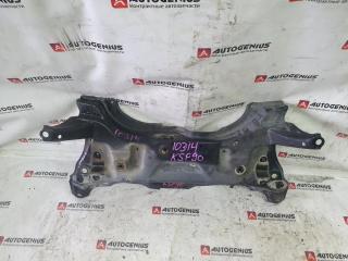Балка под двс передняя TOYOTA VITZ KSP90 1KR-FE 5120152083, 5120152084, 2WD 4 ракурс