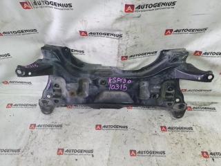 Балка под двс передняя TOYOTA VITZ KSP130 1KR-FE 5120152083, 5120152084, 2WD 4 ракурс