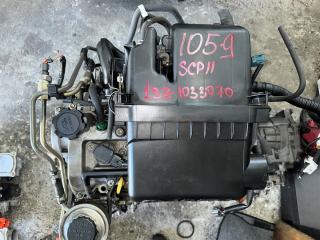 Двигатель TOYOTA PLATZ SCP11 1SZ-FE 1900023160, 2MODEL 1 ракурс
