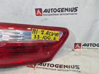 Стоп-сигнал правый задний TOYOTA CAMRY ACV40 33100 2 ракурс