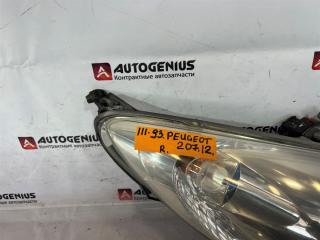 Фара правая передняя PEUGEOT 207 WC EP6C, PSA5F01 89903633, 9680131280 4 ракурс Фара правая передняя PEUGEOT 207 WC EP6C, PSA5F01 89903633, 9680131280 4 ракурс