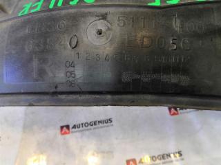 Подкрылок правый передний NISSAN TIIDA LATIO SC11 HR15DE 63840ED050 2 ракурс
