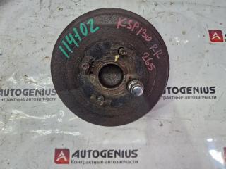 Ступица правая задняя TOYOTA VITZ KSP130 1KR-FE 1 ракурс Ступица правая задняя TOYOTA VITZ KSP130 1KR-FE 1 ракурс