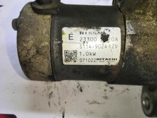 Стартер NISSAN BLUEBIRD SYLPHY KG11 MR20DE 23300EN20A 2 ракурс