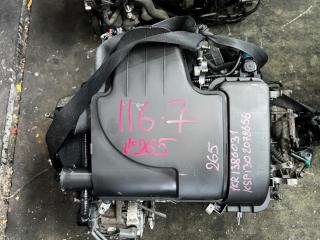 Двигатель TOYOTA VITZ KSP130 1KR-FE 1 ракурс