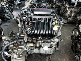 Двигатель NISSAN MARCH AK12 CR12DE 5 ракурс