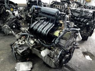 Двигатель NISSAN MARCH AK12 CR12DE 4 ракурс