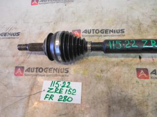 Привод правый передний TOYOTA AURIS ZRE152 2ZR-FE 4341012760 3 ракурс