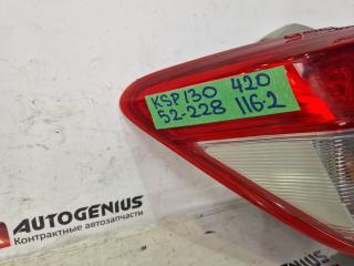 Стоп-сигнал левый задний TOYOTA VITZ KSP130 1KR-FE 52228 4 ракурс