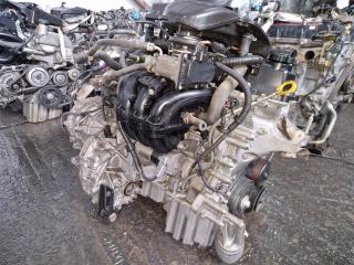 Двигатель TOYOTA VITZ KSP90 1KR-FE 4 ракурс