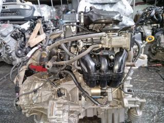 Двигатель TOYOTA VITZ KSP90 1KR-FE 5 ракурс