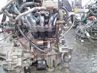 Двигатель TOYOTA VITZ KSP130 1KR-FE 5 ракурс