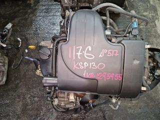 Двигатель TOYOTA VITZ KSP130 1KR-FE 1 ракурс