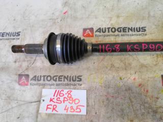Привод правый передний TOYOTA VITZ KSP90 1KR-FE 3 ракурс