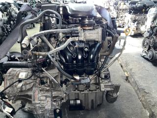Двигатель TOYOTA VITZ KSP130 1KR-FE 5 ракурс