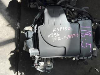 Двигатель TOYOTA VITZ KSP130 1KR-FE 1 ракурс