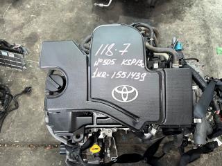 Двигатель TOYOTA VITZ KSP130 1KR-FE 1 ракурс