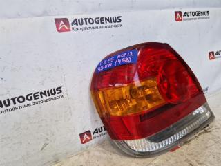 Стоп-сигнал левый задний TOYOTA PLATZ NCP12 1NZ-FE 52071 2 ракурс