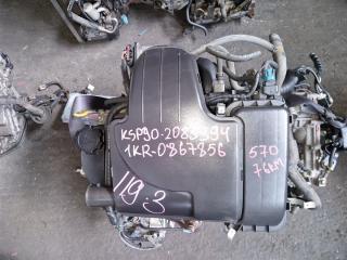 Двигатель TOYOTA VITZ KSP90 1KR-FE 1900040151 1 ракурс