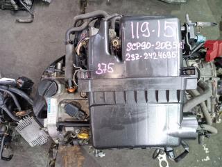 Двигатель TOYOTA VITZ SCP90 2SZ-FE 1 ракурс