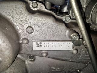 Двигатель SUBARU IMPREZA GP7 FB20ASZH1A 10100BU590, FB20ASZH1A 4 ракурс Двигатель SUBARU IMPREZA GP7 FB20ASZH1A 10100BU590, FB20ASZH1A 4 ракурс