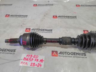 Привод правый передний MAZDA AXELA BK5P ZYVE 28/24 MT 3 ракурс Привод правый передний MAZDA AXELA BK5P ZYVE 28/24 MT 3 ракурс