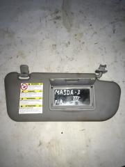 Запчасть козырек солнцезащитный правый Mazda 3 2005