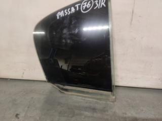 Фото запчасти форточка двери задняя правая Volkswagen Passat 2007 Б/У запчасть Запчасть форточка двери задняя правая Volkswagen Passat 2007