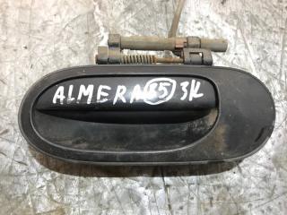 Запчасть ручка двери внешняя задняя левая Nissan Almera 2004