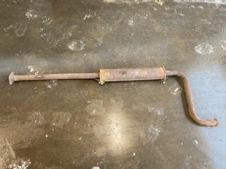 Фото запчасти глушитель средняя часть Лада 2114 2006 Б/У запчасть Запчасть глушитель средняя часть Лада 2114 2006