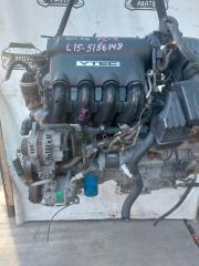 Двигатель HONDA AIRWAVE GJ2 L15A 5 ракурс