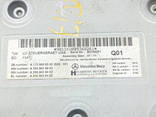 Блок управления мультимедиа Mercedes C W204 Блок управления мультимедиа Mercedes C W204