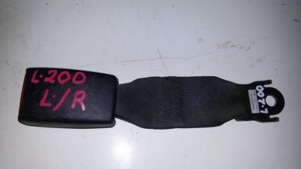 Замок ремня безопасности задний левый Mitsubishi L200 2008 Б/У Замок ремня безопасности задний левый Mitsubishi L200 2008