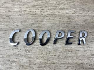 Запчасть эмблема крышки багажника задняя MINI Cooper Clubman