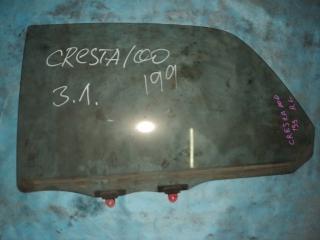 Запчасть стекло двери заднее левое TOYOTA CRESTA