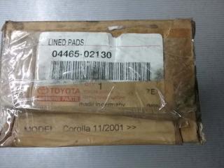 Тормозные колодки передние TOYOTA COROLLA FIELDER