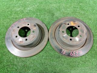 Диск тормозной (комплект) задний Mitsubishi Lancer 10 / Galant Fortis 2009